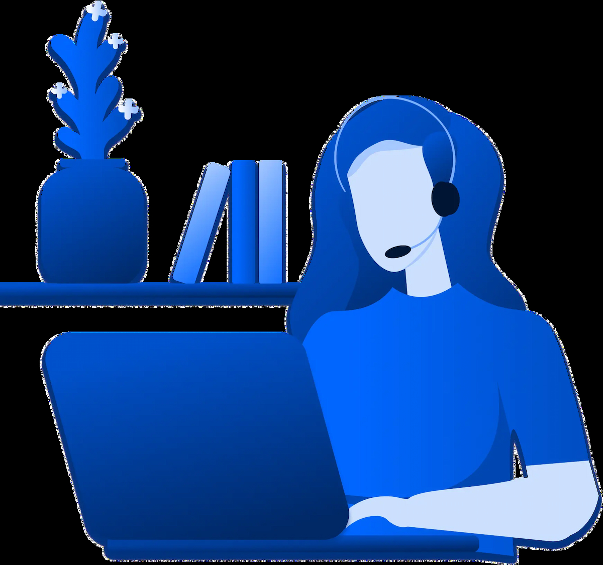 Woman Working
